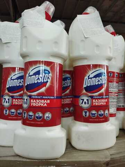 DOMESTOS 7 в 1 Средство Универсальное Эффективное Очищение 1500 мл.