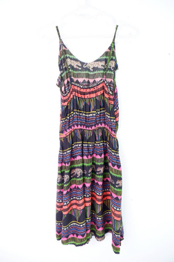 Сарафан FB sisters с орнаментом, маркировка S, визуально 44 размер