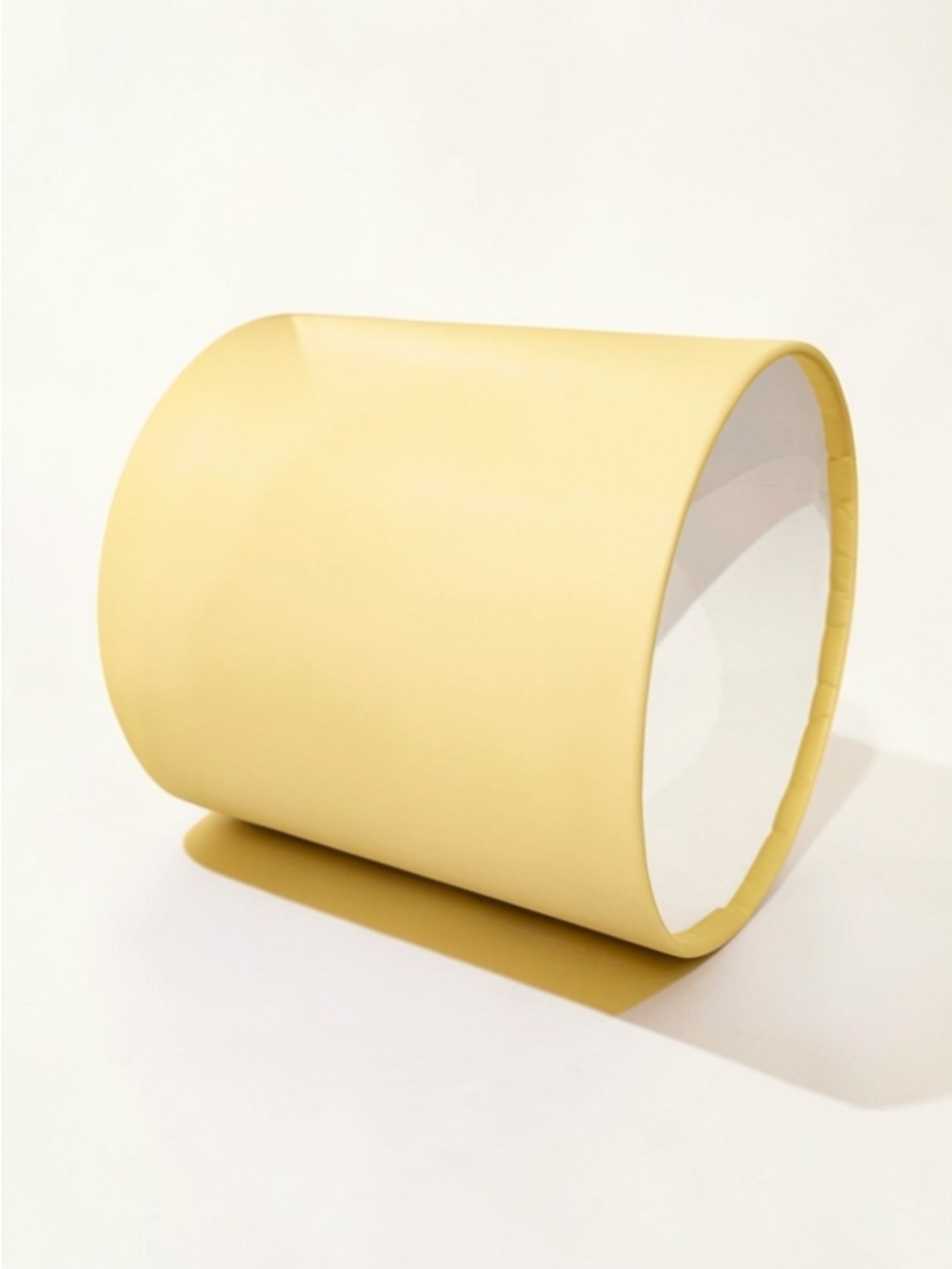 Бюджетная шляпные коробка с завальцовкой без крышки(ламинированая бумага) .Цвет; Персиковый.