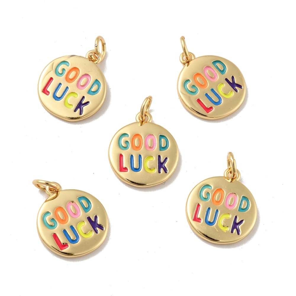 Подвеска "Good Luck" 15.5мм (уценка)