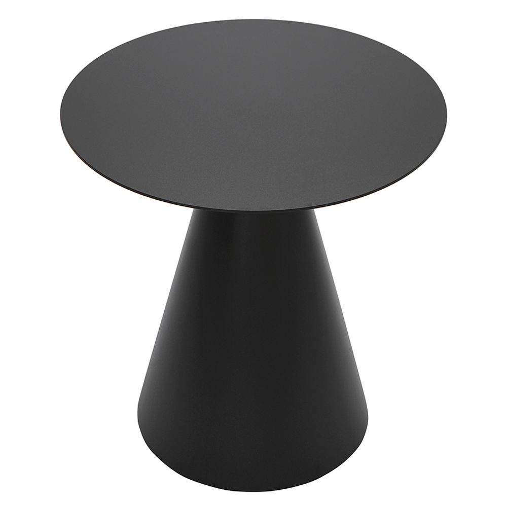 Столик кофейный Marius, Ø50 см, черный