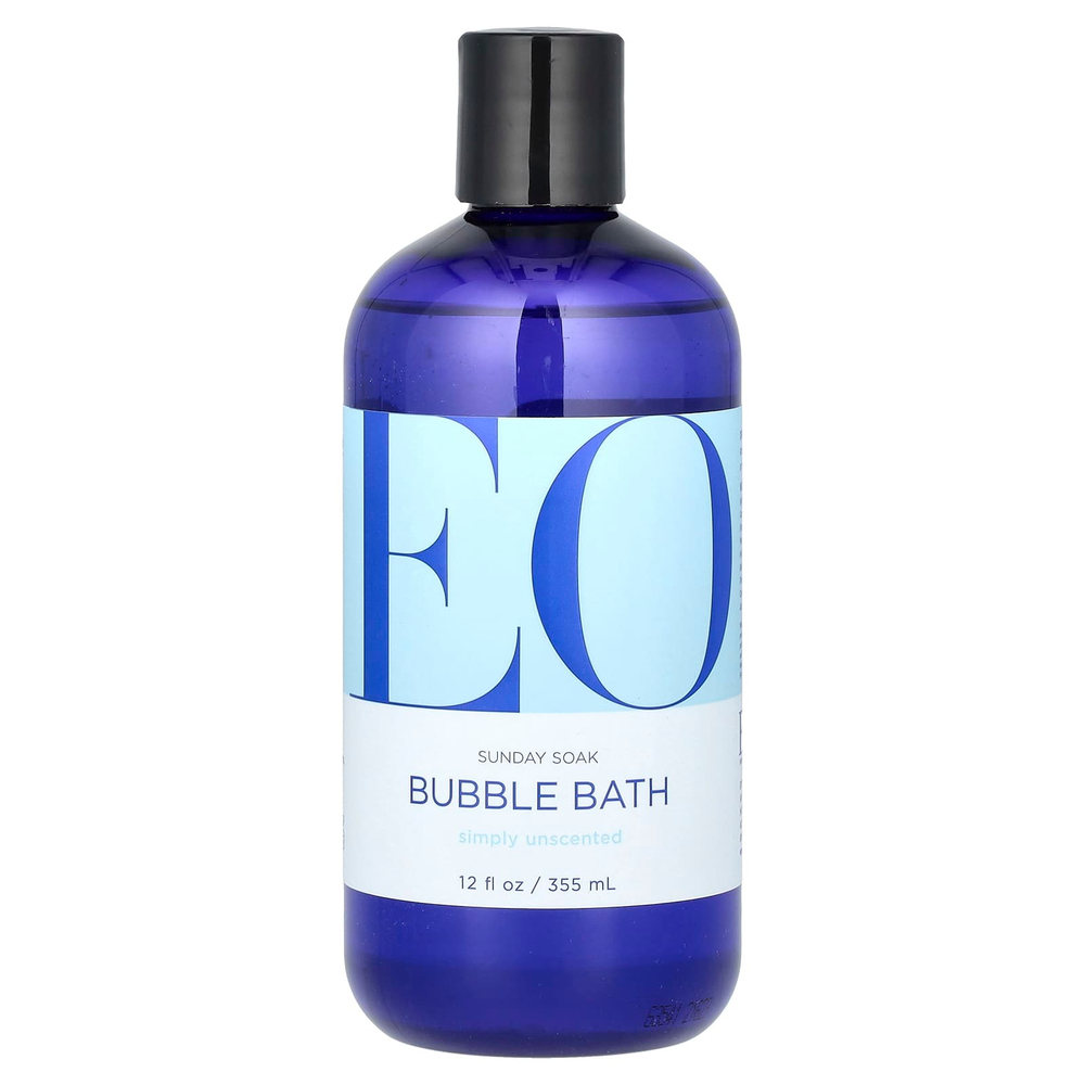 EO Products, Sunday Soak Bubble Bath, просто без запаха, 355 мл (12 жидк. унц.)