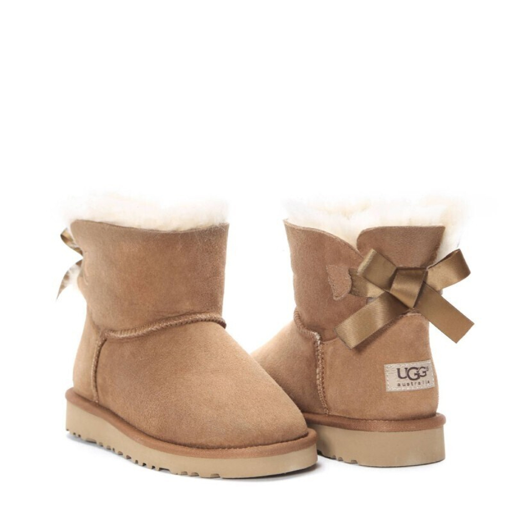 Угги Bailey Bow Mini Chestnut