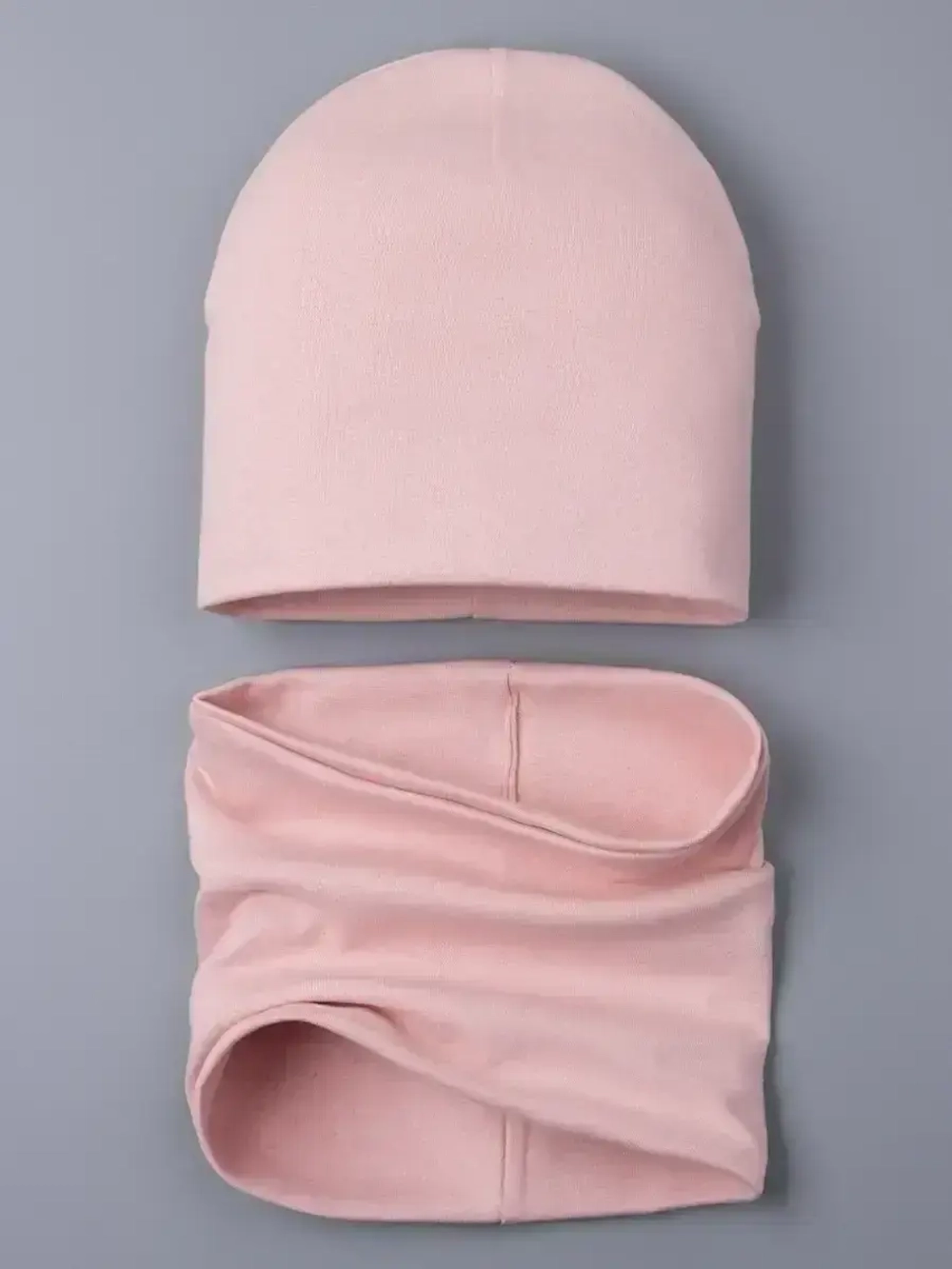 Шапка для девочки осенняя и снуд