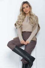 Брюки Джиллиан (коричнево-бордовые) Б12118 LT Collection