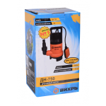 Поверхностный насос дренажный насос ВИХРЬ ДН-750 (750 Вт) черный