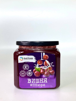 ПЮРЕ Proff Puree из вишни 10% сахара (Банка 500гр)