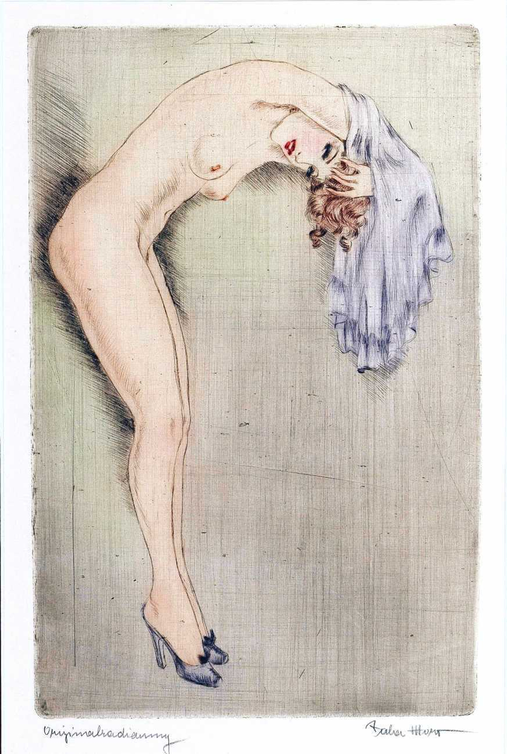 Vala Moro (1907-1955) - эротическое искусство итальянского художника