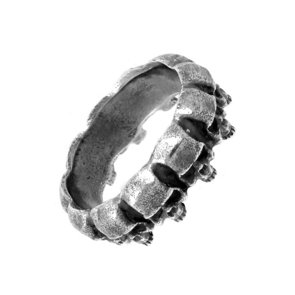Кольцо "Necro" (черепа)