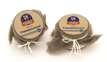 Паштет "Старокрестьянский" 200г. Белорусская традиция