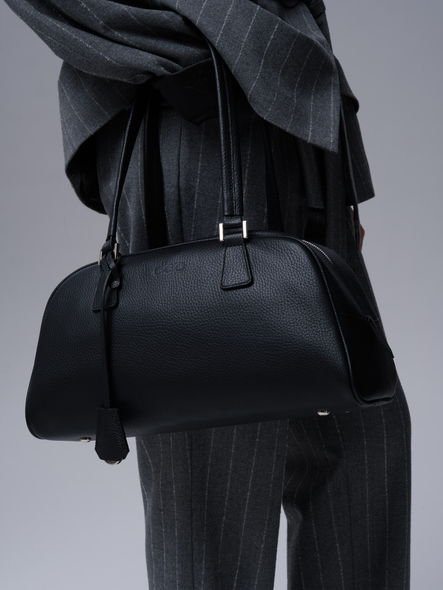 Кожаная сумка DBR 31358 черный