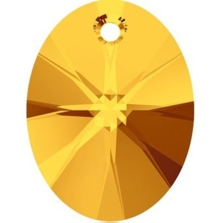 evoli 6028 Mini Oval Pendant - Sunflower