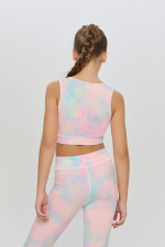 ОДЕЖДА ДЛЯ ТЕННИСА Девочки, Топ CHOUPETTE Спортивный .