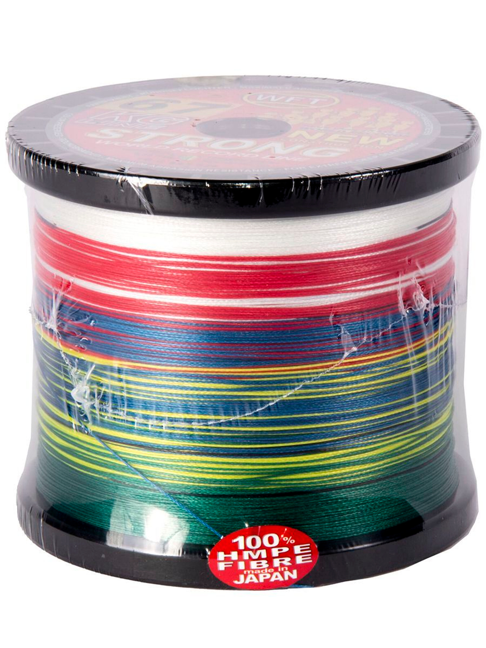 Шнур плетёный WFT KG STRONG Multicolor 300/025