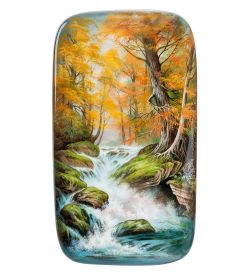 ШК-20/ 4 Шкатулка «Водопад» худ. Ларина М.