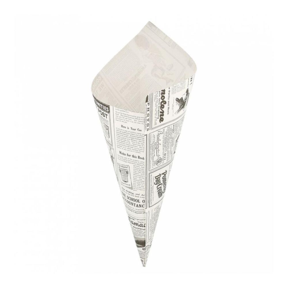 Кулек бумажный " " 600 г, белый, жиростойкий пергамент, 250 шт/уп, Garcia de Pou