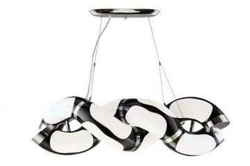 1074P/8E BLACK (1) Люстра