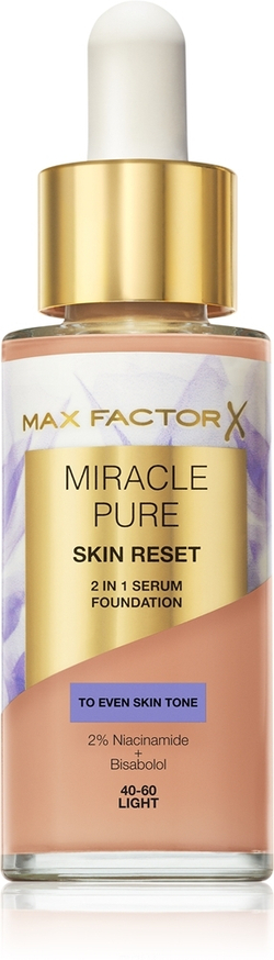 Max Factor Miracle Pure Skin Reset - фонд "забота, 30 ml