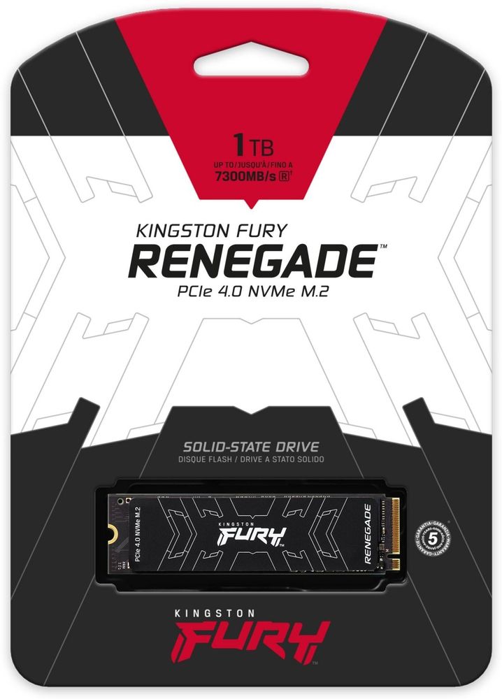 SSD Kingston Fury Renegade SFYRS/1000G 1000 Гб SSD Kingston Fury Renegade SFYRS/1000G 1000 Гб