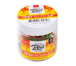 Слаги съедобные искусственные LJ Pro Series TIPSY WORM 2,3in (05.84)/T76 12шт.