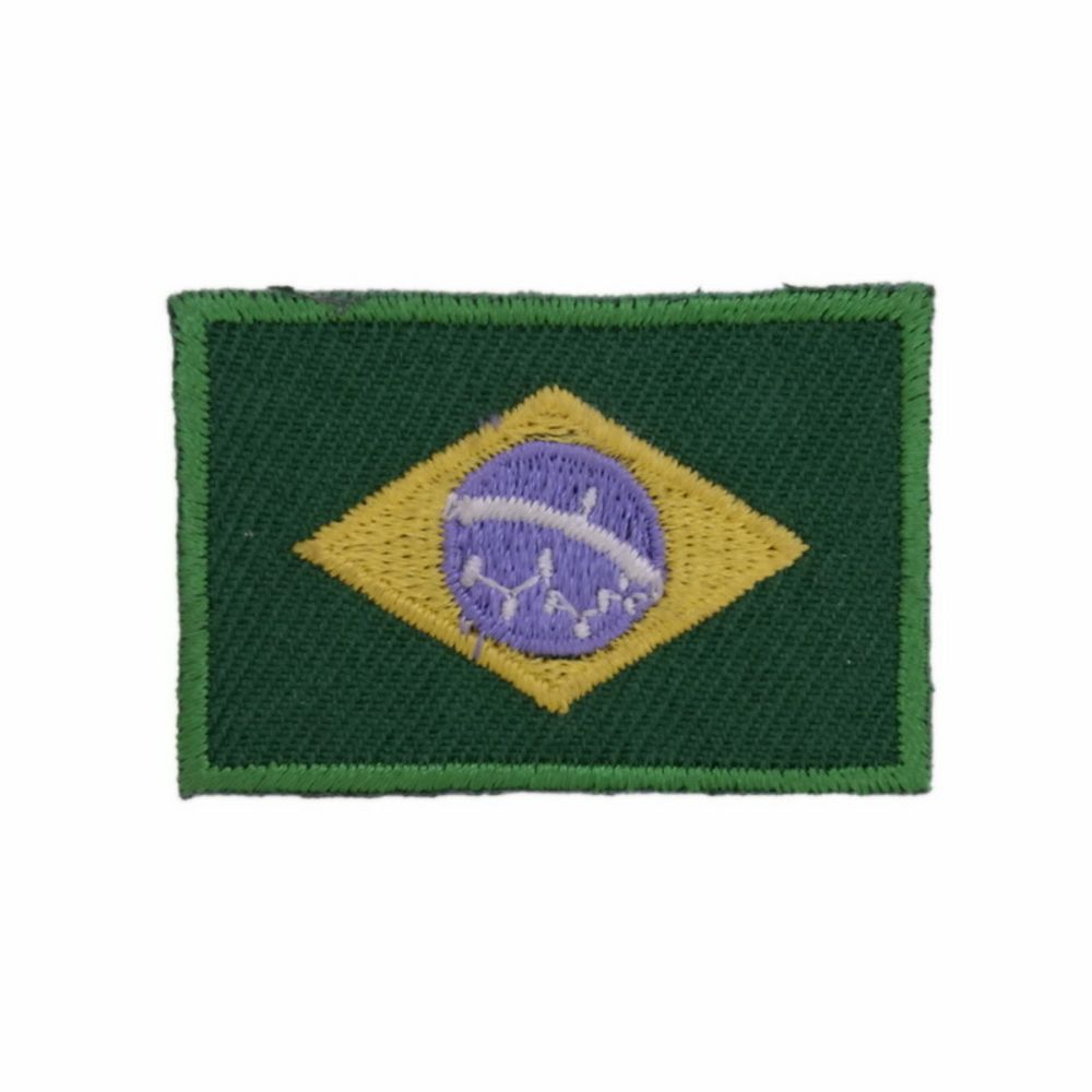 Нашивка Флаг Бразилии (45х30мм)