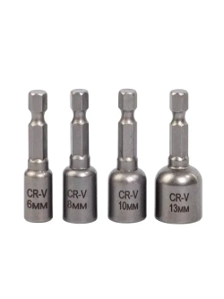 Набор бит для кровельных саморезов 4 шт VIRA