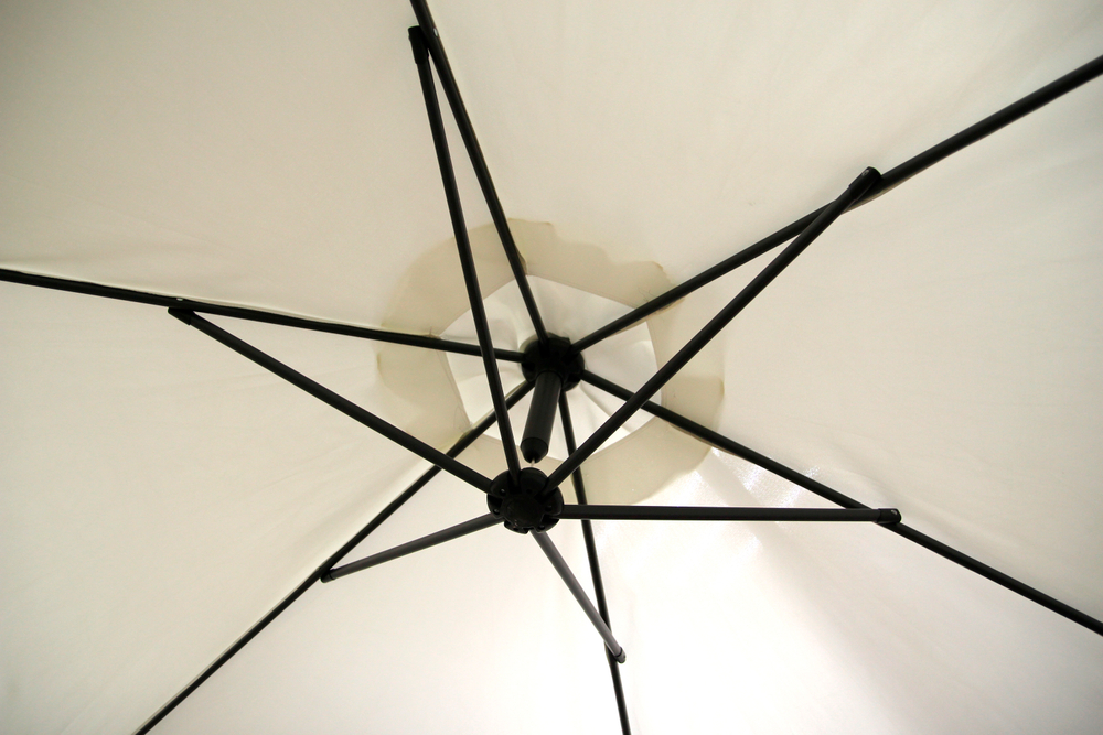 Зонт Банан 1 уп. (купол бежевый) арт.AU006/WR2708 "Garden story"