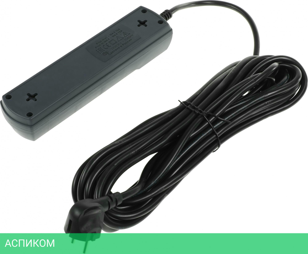 Сетевой фильтр ZIS Pilot m-Max 10 м 4 розетки