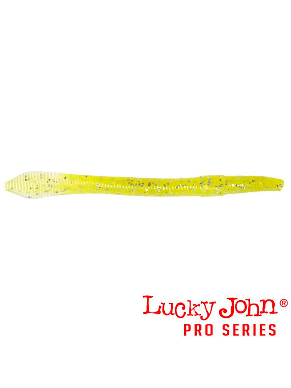 Черви съедобные LUCKY JOHN Pro Series WACKY WORM FAT 5.7in (14.50)/S14 6шт.