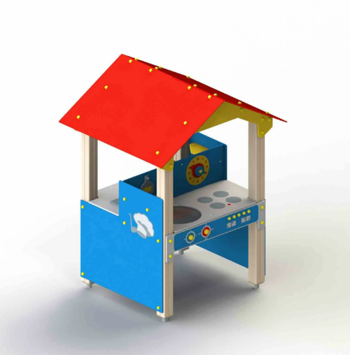 Мастерская-кухня с навесом