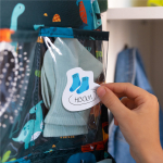 Наклейки в садик 21х15 для мальчиков (фигурные), 24 шт