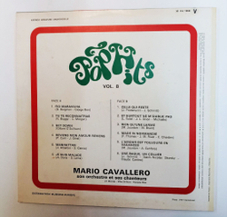 Винтажная виниловая пластинка LP Mario Cavallero, Son Orchestre Et Ses Chanteurs Hit Parade Chante Pop Hits Vol. 8 (France 1973)