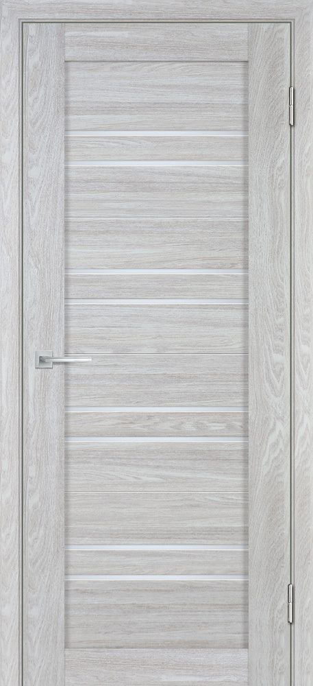 Дверь Лайт-19 ( 3D) / Цвет Нордик / белый сатинат / Двери STABILE PORTE