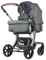 Коляска трансформер Aimile Original New Silver (Темно-серый NDS-2)