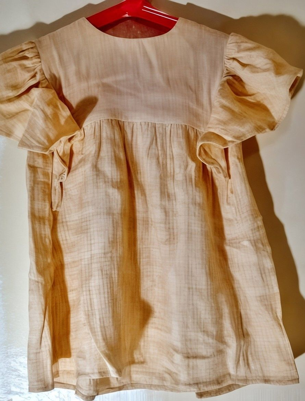 Детское платье, размер 30, цвет жёлтый