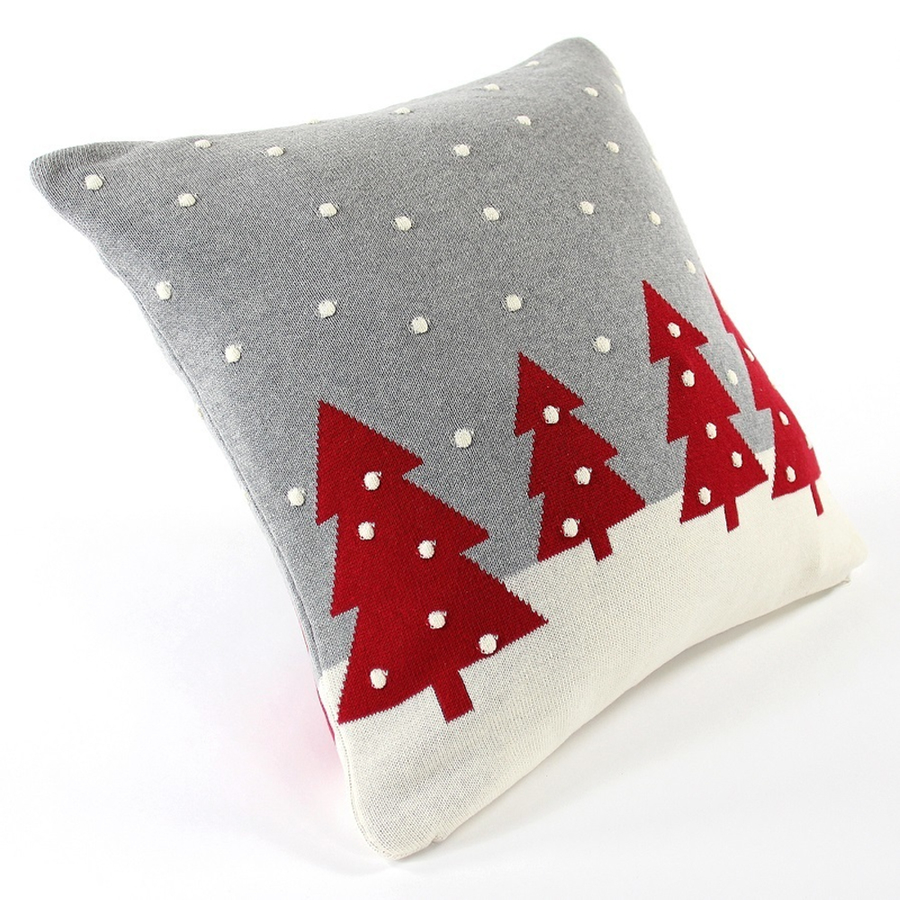 Подушка с орнаментом christmas story one, 45х45 см