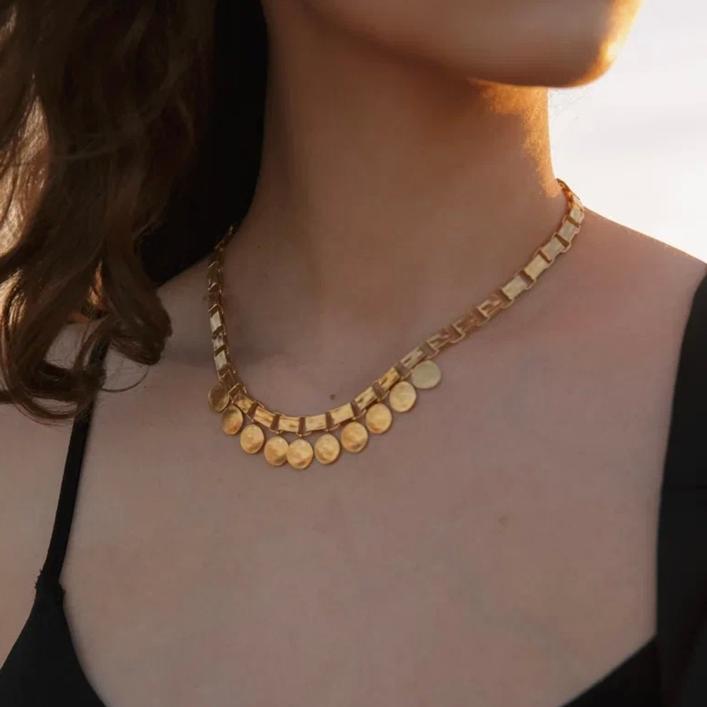 Колье MARI MARI | МАРИ МАРИ позолота