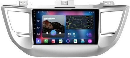 Магнитола для Hyundai Tucson 2016-2018 - FarCar BM546M QLED, Android 12, ТОП процессор, 4Гб+32Гб, CarPlay, 4G SIM-слот