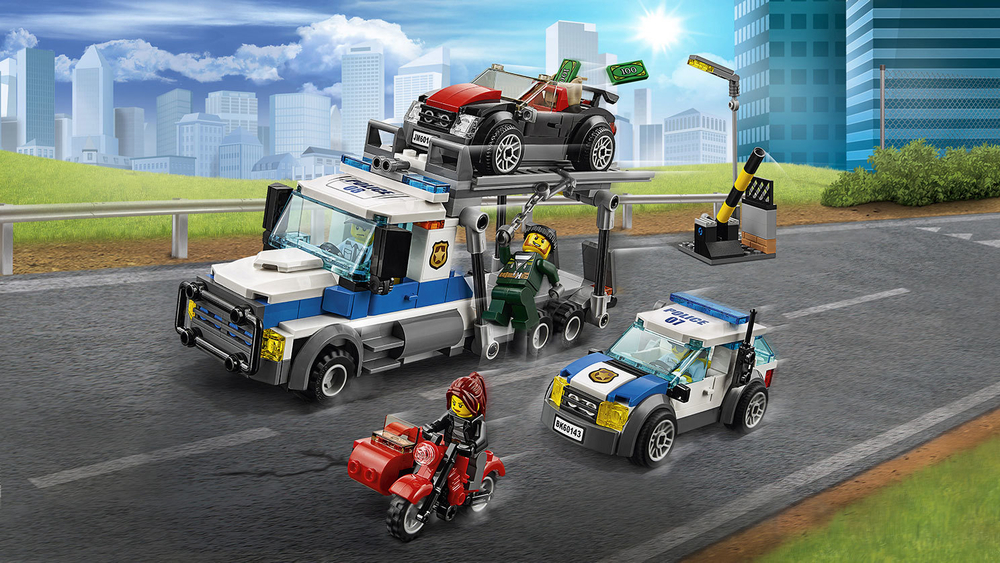 LEGO City: Ограбление грузовика 60143 — Auto Transport Heist — Лего Сити Город