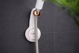 Полная свобода движения: Поворотный держатель для душа 90° / 120° без сверления