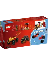 Конструктор Ninjago 71789 Кай и Рас: Битва