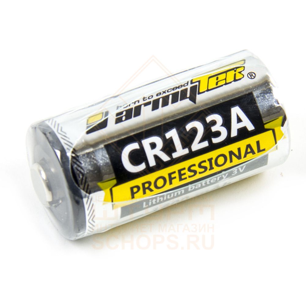 Батарея Armytek CR-123 1600 mAh