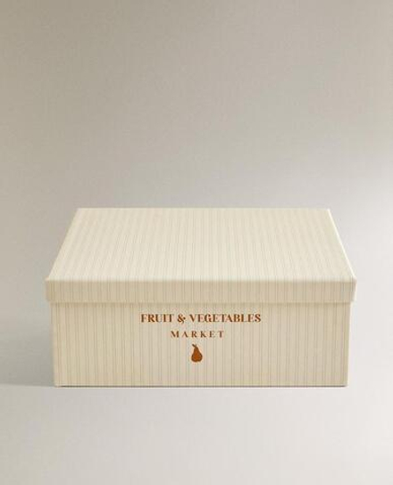 ZARA HOME ДЕТСКИЙ НАБОР ФРУКТОВ И ОВОЩЕЙ, РАЗНОЦВЕТНЫЙ