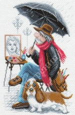 "Художник"-1669 канва с рисунком