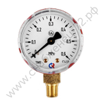 Манометр 0,6 МПа, 1/8 NPT, пропан
