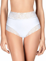 Трусики-слип с высокой линией талии Dolce Cinture (Размер: L) (Цвет: телесный)