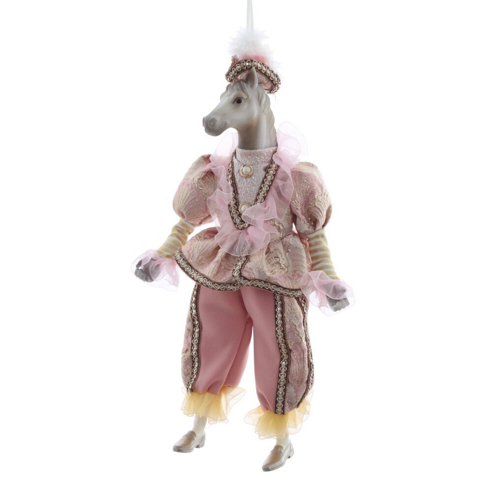 GAEM Игрушка набивная подвес "Лошадь", L15 W9 H36/21 см