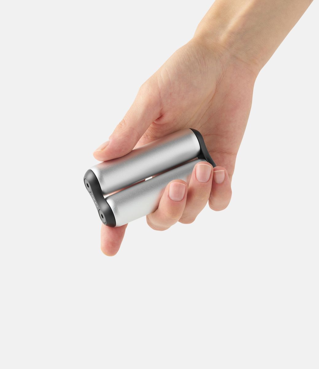 ONO Roller Aluminum Grey — роликовый массажёр из алюминия