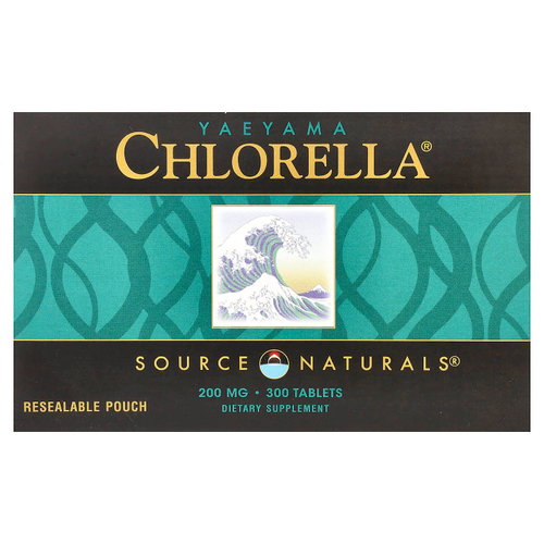 Source Naturals, Yaeyama Chlorella®, 300 таблеток