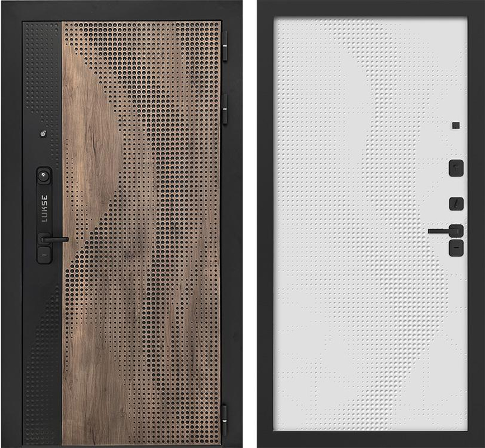 Дверь мет. LUKSE 505